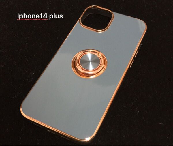 iPhone14 plus ケース スマホリング付き スタンド機能 落下防止