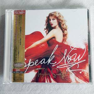 Taylor Swift「Speak Now - Deluxe Edition - （2枚組）」＊2010年リリース・3rdアルバム　＊本編CDに加え、ボーナス・ディスク付きの2枚組