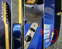 Fender USA Amarican Vintage 1952 Telecaster 2012 Customized & Repainted to Metallic Blue_画像7