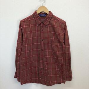 PENDLETON ペンドルトン ボタンダウンシャツ BD チェック ウール混 L 10092275