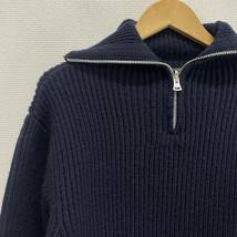 WTAPS ダブルタップス 162MADT-KNM03 16AW COMMANDER SWEATER.WOOL コマンダーセーター ウール ハーフジップ ニット 3 10114081_画像3