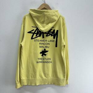 STUSSY ステューシー プルオーバー パーカー スウェット フーディー ロゴ プリント XL 10112880