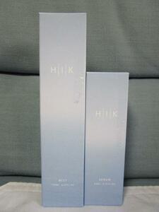 未使用2本セット HIK ミスト 化粧水 150ml & セラム 美容液 80ml