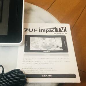 ★未使用 展示品卸★シアーズ SEARS impact TV 7型液晶モニター 電子POP 販促POP ITV077A★即決★の画像4