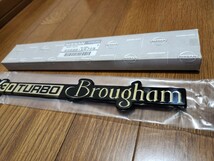 出ました！！未使用品！！#Y30 日産 セドリック グロリア Brougham VIP エンブレム　新古品未使用　長期保管在庫　送料無料　旧車　昭和_画像3