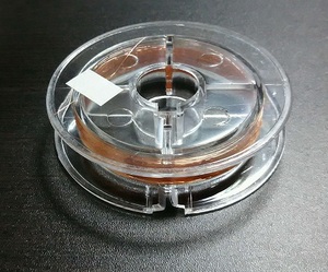  enamel line 0.08mm copper color 20m bobbin volume α