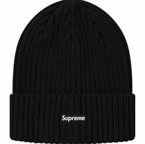 ★Supreme Overdyed Beanie Black シュプリーム オーバーダイド ビーニー ブラック 黒 ビーニ ニット帽