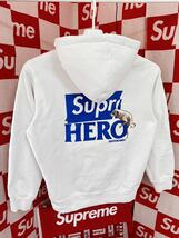 ☆希少☆超激レア☆Supreme ANTIHERO Hooded Sweatshirt シュプリーム アンタイヒーロー スウェトパーカー BOX LOGO_画像4