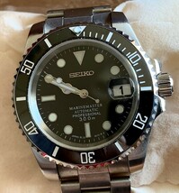 SEIKO 自動巻きNH-35A搭載 カクタムSubmarinerケース_画像1