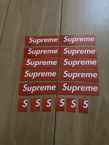 シュプリーム 全タグ　10枚　半タグ　6枚　未使用品　ボックスロゴ　supreme box logo 