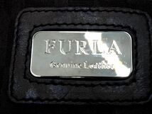 FURLA フルラ レザー アニマル柄 トート バッグ 茶 ■■ ☆ eab8 レディース_画像9