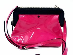 kate spade Kate Spade pa tent leather bulrush . shoulder bag pink ## * eac2 lady's 