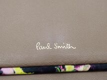 Paul Smith ポールスミス フラップ 長 財布 ベージュ ■■ ☆ eac4 レディース_画像5