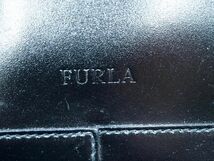 FURLA フルラ レザー ハンド バッグ 黒 ■■ ☆ eac4 レディース_画像7