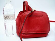 FURLA フルラ レザー 2WAY ショルダー バッグ 赤 ■■ ☆ ead0 レディース_画像3