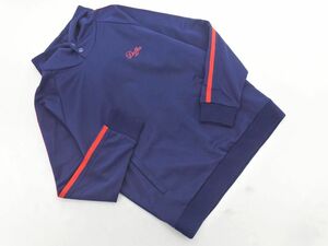 The DUFFER of St.GEORGE ザダファーオブセントジョージ ジャージ プルオーバー パーカー sizeM/紺 ◇■ ☆ eaa5 メンズ