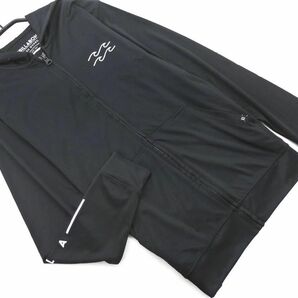 ネコポスOK BILLABONG ビラボン トレーニングウェア ジップアップ パーカー sizeS/黒 ◇■ ☆ dlc8 メンズの画像1