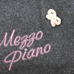 mezzo piano メゾピアノ ナルミヤ スウェットデニム Aライン 台形 スカート size110ｃｍ/グレー ■■ ☆ eaa5 子供服の画像4