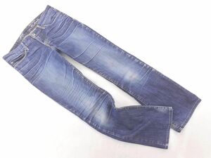 LEVI’S リーバイス USED加工 ブーツカット デニムパンツ size27/青 ■■ ☆ eaa9 レディース