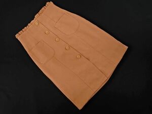 MAJESTIC LEGON マジェスティックレゴン タイト スカート sizeS/ベージュ ■■ ☆ eab0 レディース