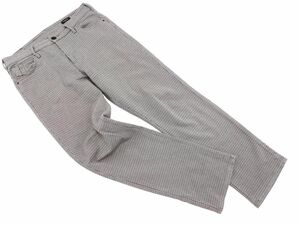 SOMETHING サムシング エドウィン チェック パンツ size32/グレー ■■ ☆ eab1 レディース