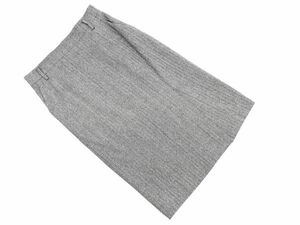 BOSCH Bosch wool . tight skirt size40/ gray *# * eab2 lady's 