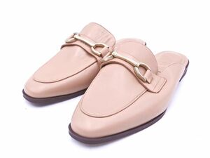 ZARA ザラ ミュール ローファー シューズ size36（23ｃｍくらい）/ベージュ ■■ ☆ eab5 レディース