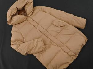 URBAN RESEARCH DOORS Urban Research door z volume color long down coat sizeONE/ beige *# * eab6 lady's 