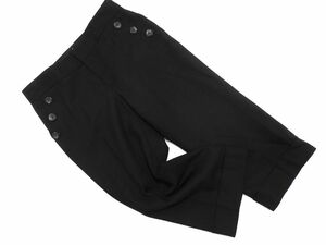 UNTITLED Untitled wool . cropped pants size2/ black *# * eac2 lady's 