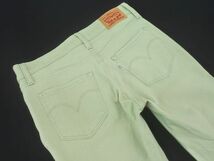 LEVI’S リーバイス 312 SHAPING SLIM スキニー パンツ size26/薄緑 ■■ ☆ eac2 レディース_画像6