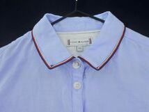 ネコポスOK TOMMY HILFIGER トミーヒルフィガー 長袖 シャツ 110cm 青 ◇■ ☆ eac3 子供服_画像3