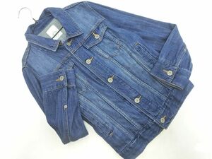  Urban Research USED processing G Jean Denim jacket size38/ blue #* * eac3 lady's 