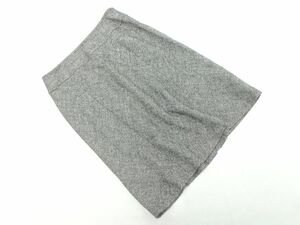 any SiS エニィスィス ウール混 Aライン 台形 スカート size3/グレー ◇■ ☆ eac4 レディース