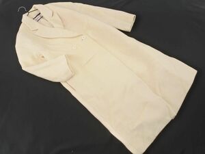 Rouge vif rouge vif Abahouse wool . Chesterfield coat size36/ ivory *# * eac2 lady's 