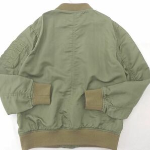 Ray BEAMS レイビームス MA-1 フライト ジャケット size1/カーキ ◇■ ☆ eac5 レディースの画像5