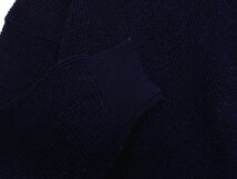 chocol raffine robe ショコラフィネローブ Vネック ニット セーター sizeF/紺 ◇■ ☆ ead0 レディース_画像3