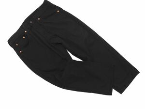 LEVI’S リーバイス クロップド パンツ size30/黒 ■■ ☆ ead1 レディース