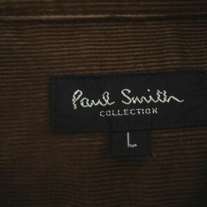 Paul Smith ポールスミス エルボーパッチ シャツ sizeL/茶 ◇■ ☆ eac9 メンズの画像5