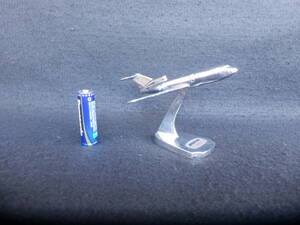 bo- wing (BOEING)727 made of metal ornament / objet d'art / model total length approximately 11.5cm height approximately 7.5cm width 9.2. interior Showa Retro valuable 