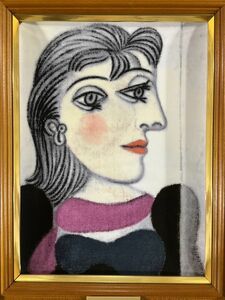 真作■陶板画■パブロ・ピカソ Pablo Picasso ■「ドラマールの肖像」■人物画 ・20世紀美術巨匠 キュビスム創始者　2ｃ