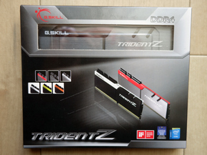 ★ 新品未開封 G.Skill DDR4 PC4-25600 F4-3200C16D-16GTZSK 16GB(8GB x 2枚) DIMM ★