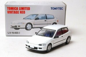 TOMYTEC トミーテック トミカ リミテッド ヴィンテージ LV-N48d Honda シビック SiR (白)