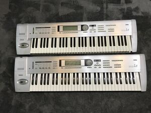 【ジャンク】KORG シンセサイザー TRITON Le 61鍵 2台セット 動作品ですが一部難あり品 