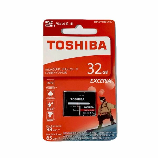 東芝 マイクロSDカード 32GB 新品未開封