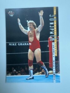 BBM 2002 新日本プロレスカード　30周年記念カード　#143　マイク・グラハム　Mike Graham　NJPW　NWA　CWF　WCW　WWE　
