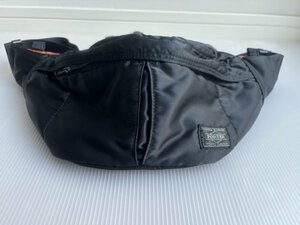 PORTER ポーター TANKER タンカー WAIST BAG S ウエストバッグ ヒップバッグ 旧品番622-06629 622-76629 BLACK 黒色 吉田カバン