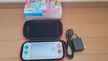 【中古品】 Nintendo Switch Lite ニンテンドースイッチライト ザシアン・ザマゼンタ【ポーチ・カバーのおまけ付き】_画像1