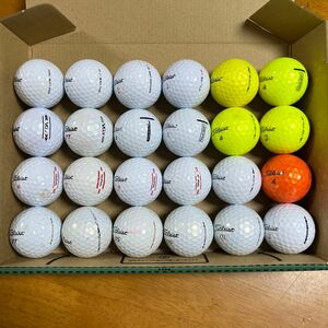 タイトリスト ロストボール ゴルフボール　24球　Titleist