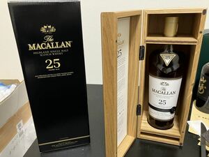 MACALLAN マッカラン25年 シェリーオーク 2020 箱付 スコッチウイスキー