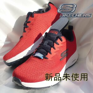 新品未使用◆送料無料●27.5cm(27cm相当)スケッチャーズ Skechers メンズスニーカー GO RUN CONSISTENT ゴーラン 赤